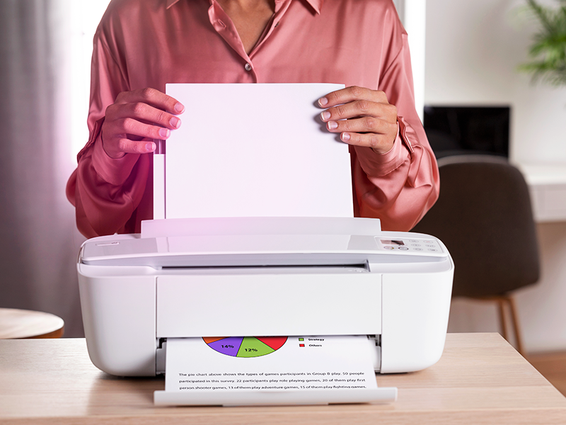 Переваги струменевого принтеру